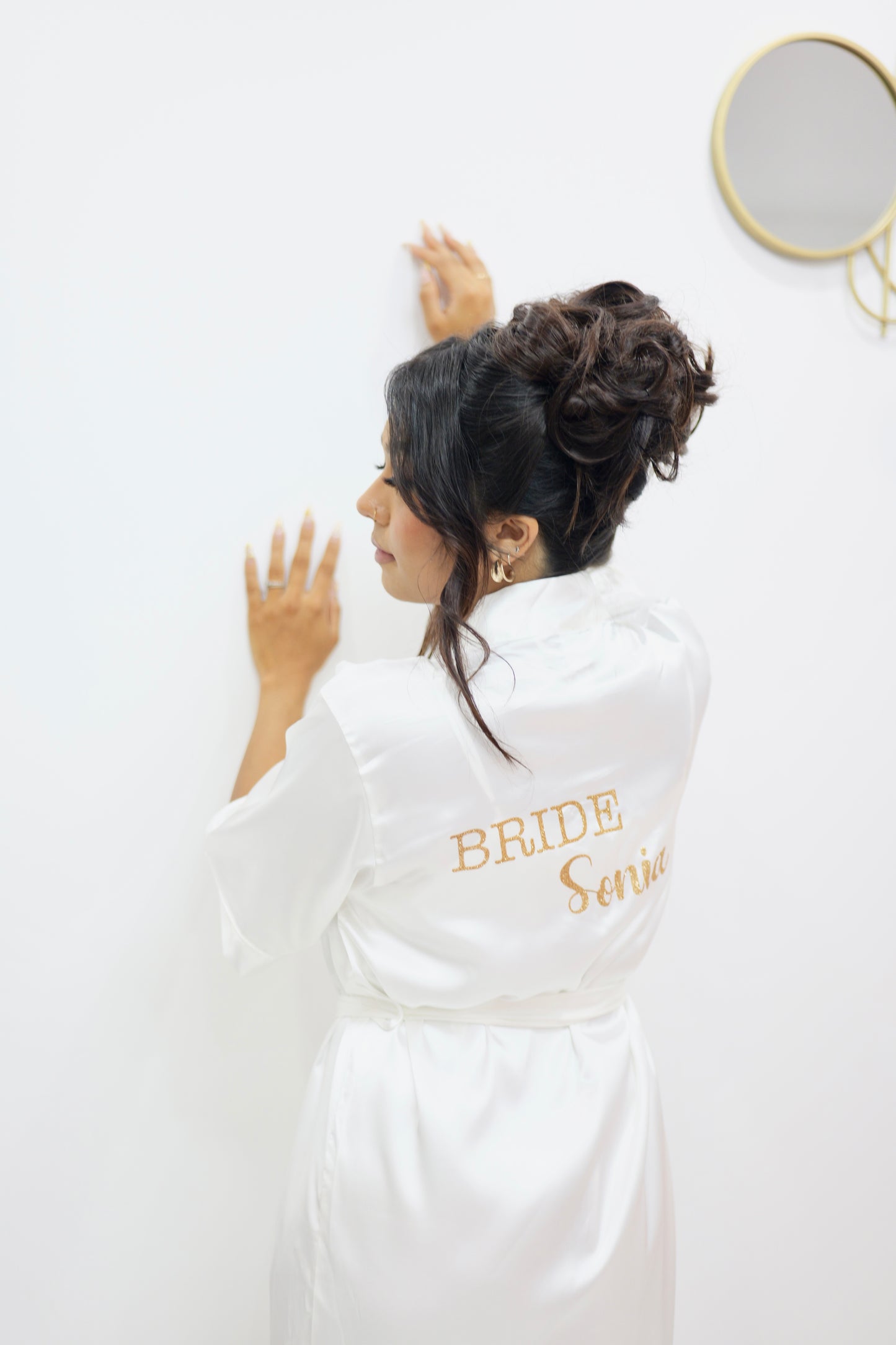 PEIGNOIR ET NUISETTE BLANC